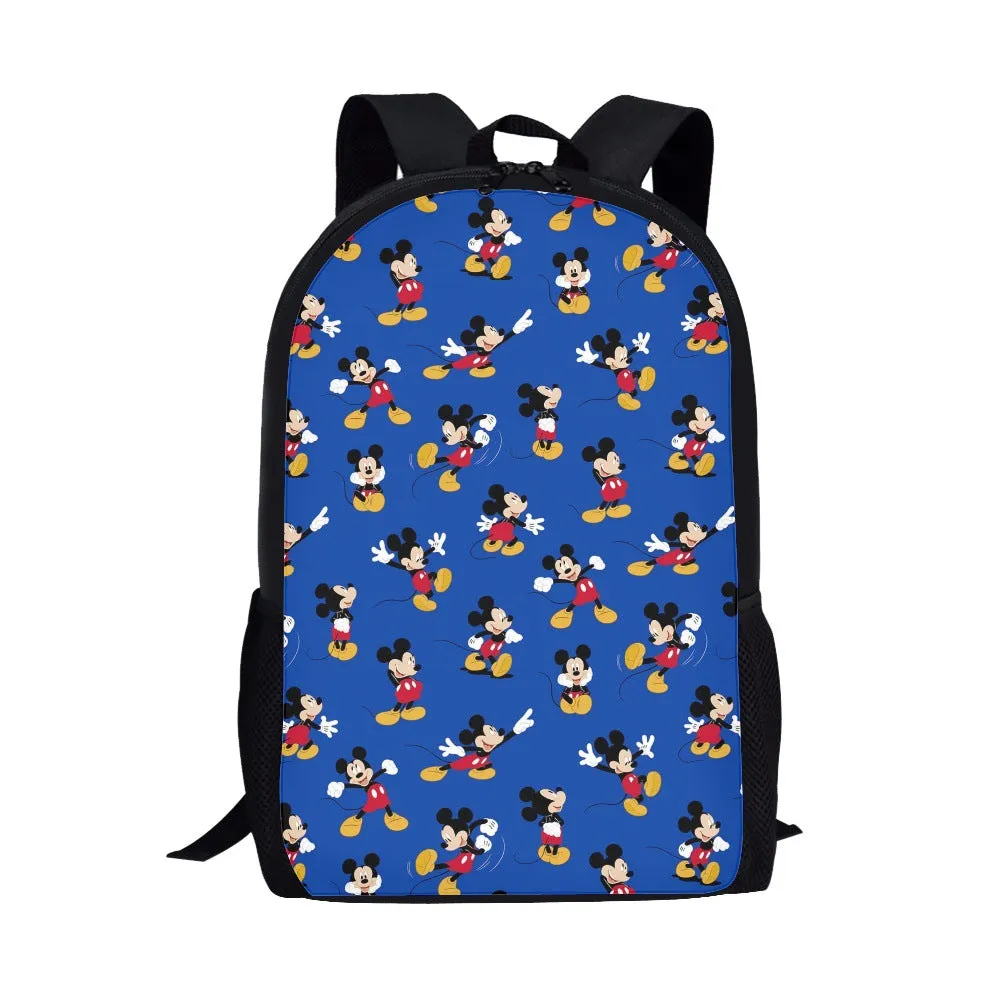 Independent Station Mickey Mouse Picture Printing Cartoon Mickey Mouse Printing Student Book Backpack One Piece Printing