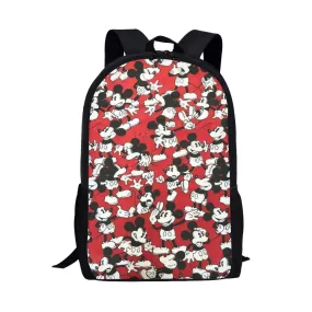 Independent Station Mickey Mouse Picture Printing Cartoon Mickey Mouse Printing Student Book Backpack One Piece Printing