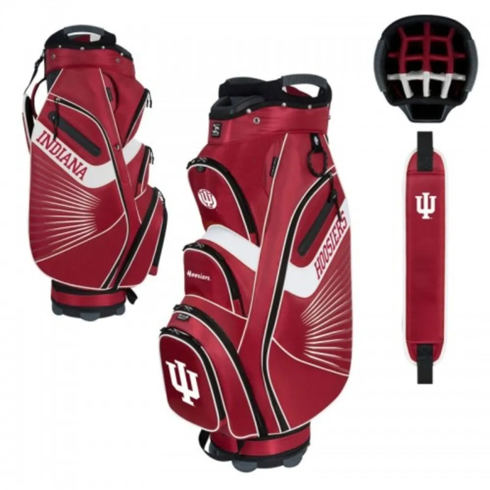 Indiana Hoosiers WinCraft "The Bucket II" 14-Way Cooler Cart Golf Bag