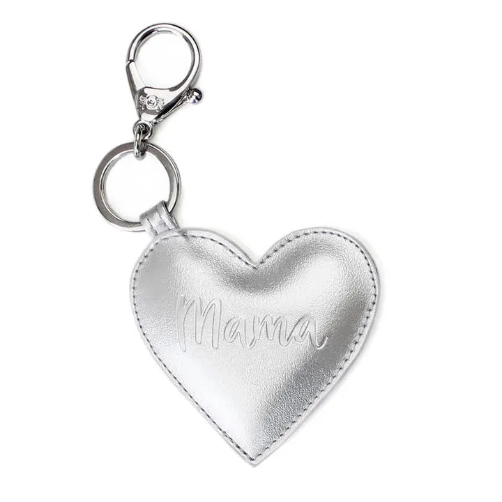 Itzy Ritzy Mama Heart Bag Charm / Keychain