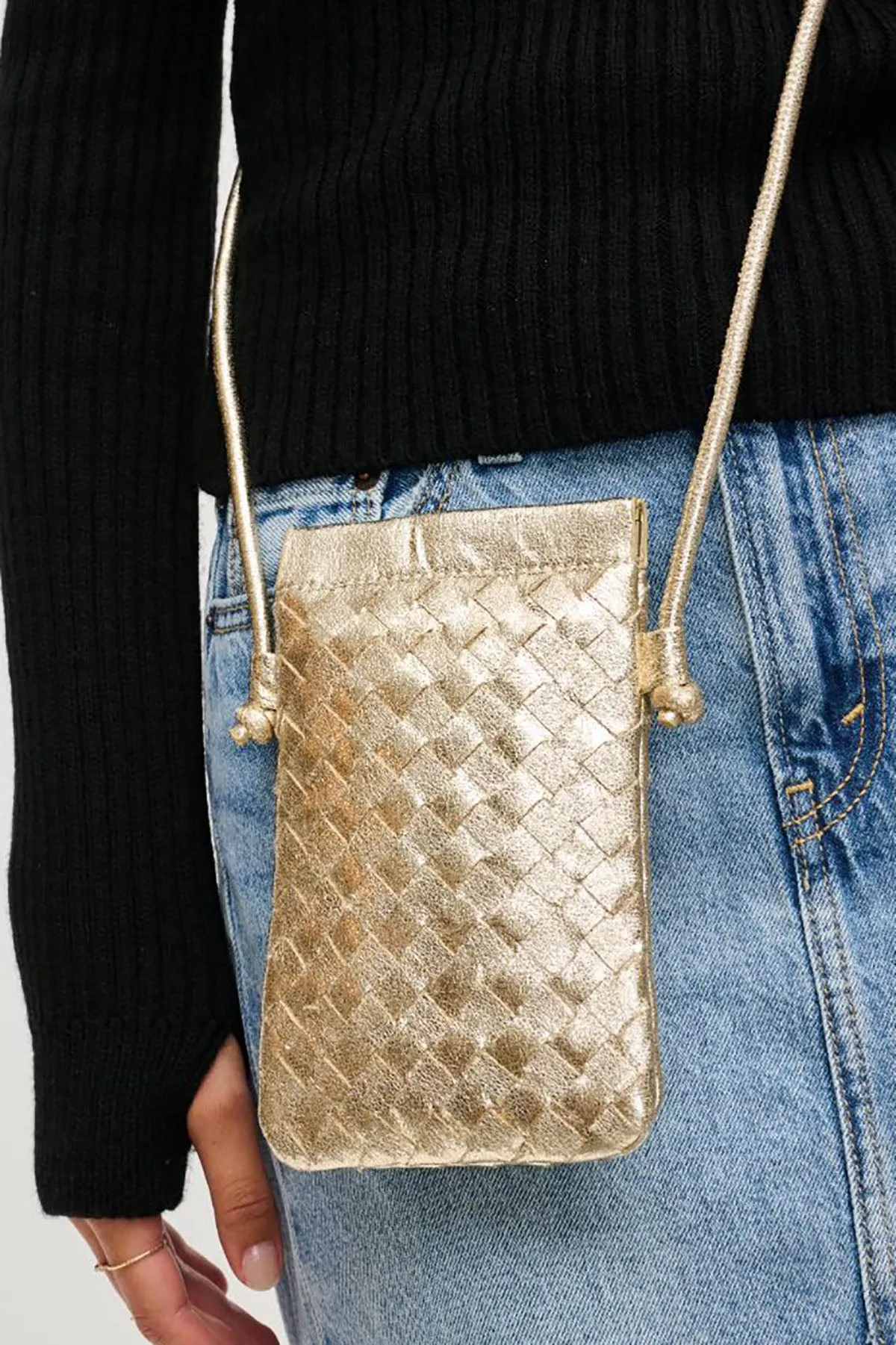 Jackie Woven Crossbody