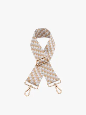 JEN & CO STPCHK Checkered Guitar Strap