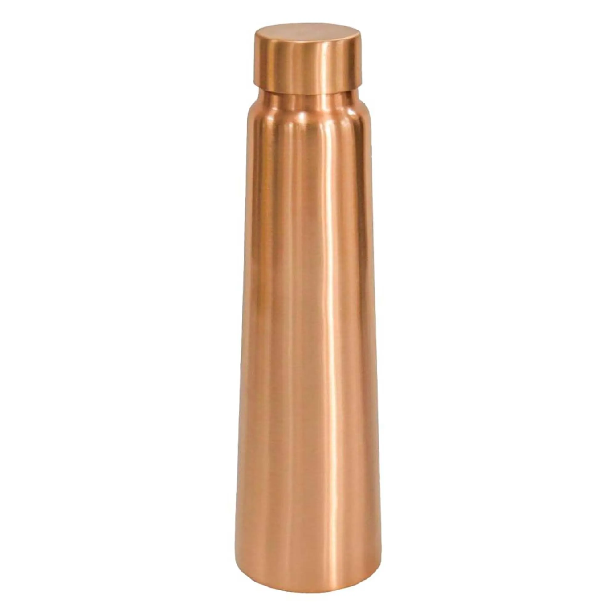 Kuber Industries 950 ml Copper Water Bottle - Leakproof Detox Tamaba Bottle for Office/Gym/Yoga/College, Men & Women | Stain Resistent Thermos Bottle for Unisex | Solid - Copper