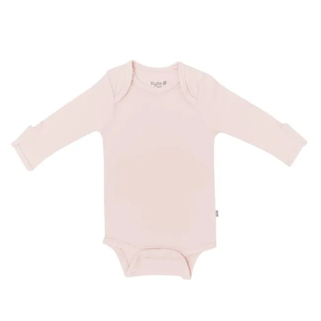 Kyte Baby Long Sleeve Bodysuit in Blush