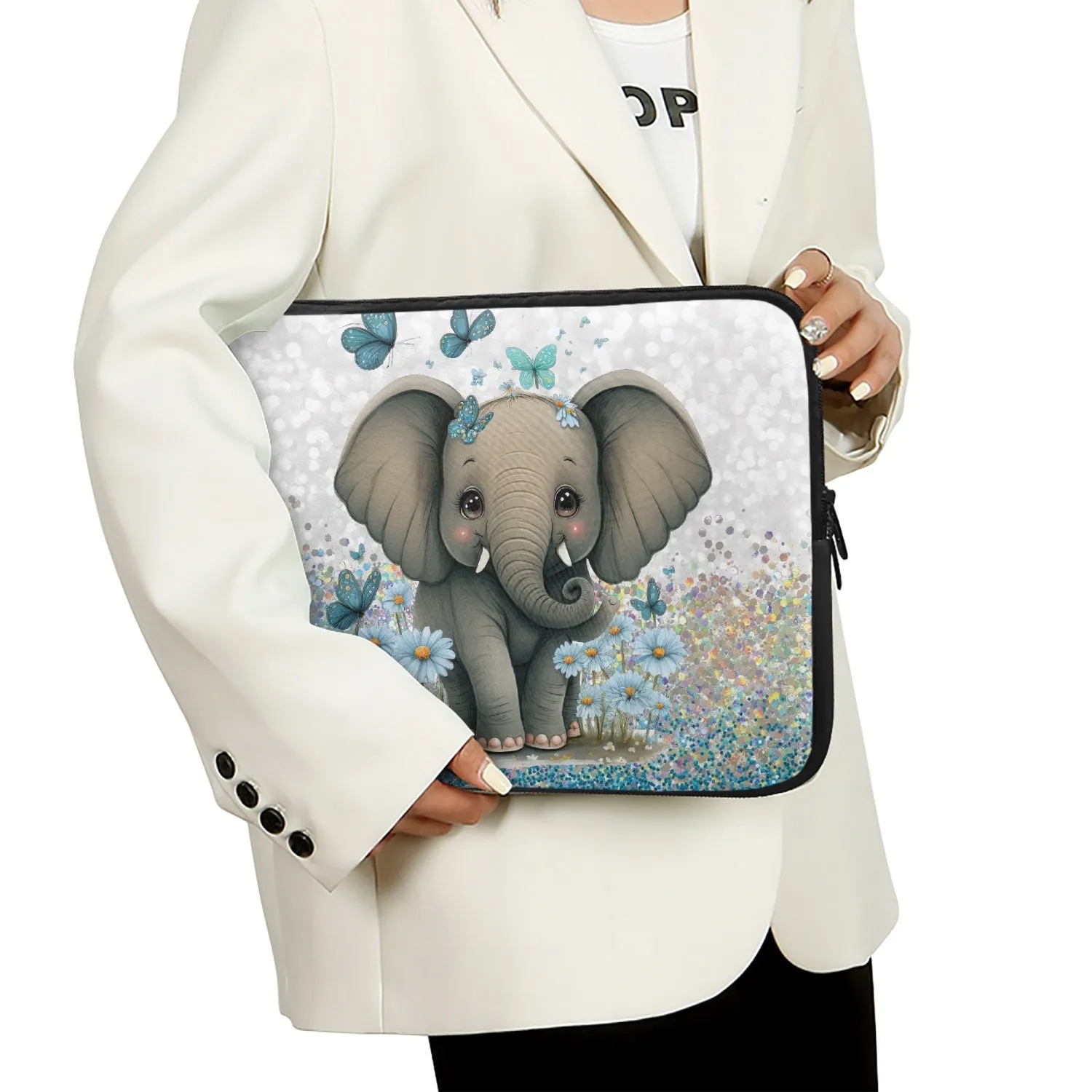 Laptop Sleeve - without handles - Elephant