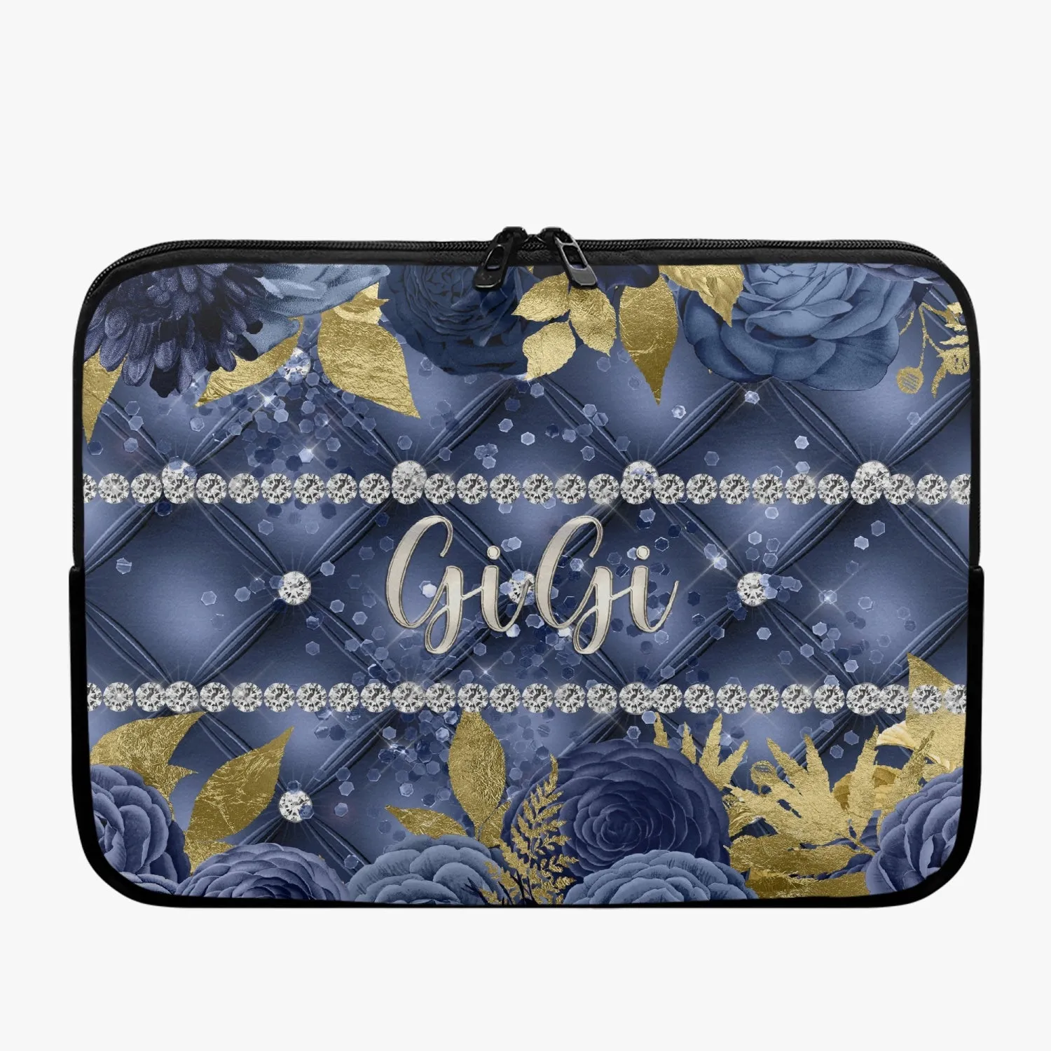 Laptop Sleeve - without handles - Navy Floral - GiGi