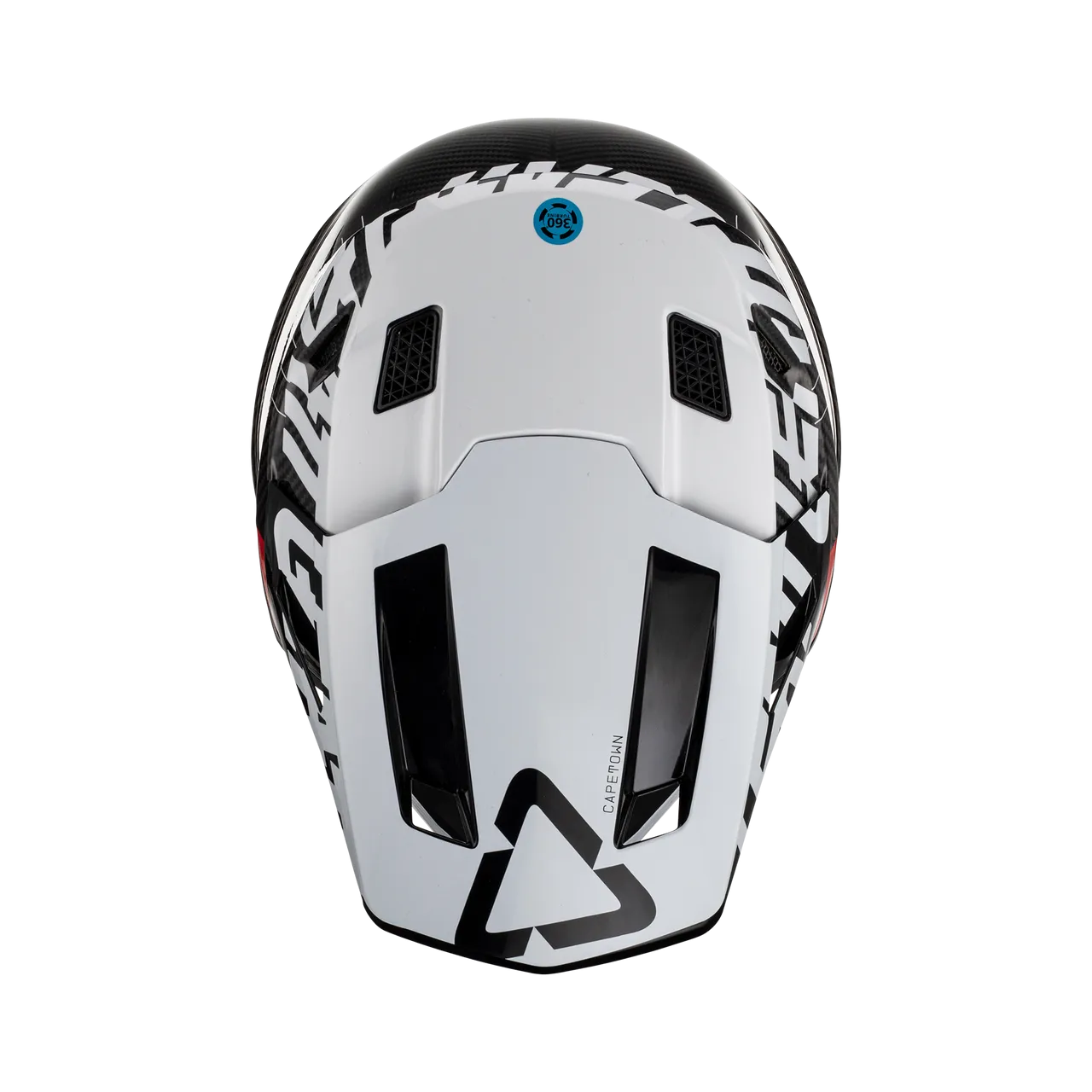 Leatt 9.5 Carbon White Helmet & Goggles