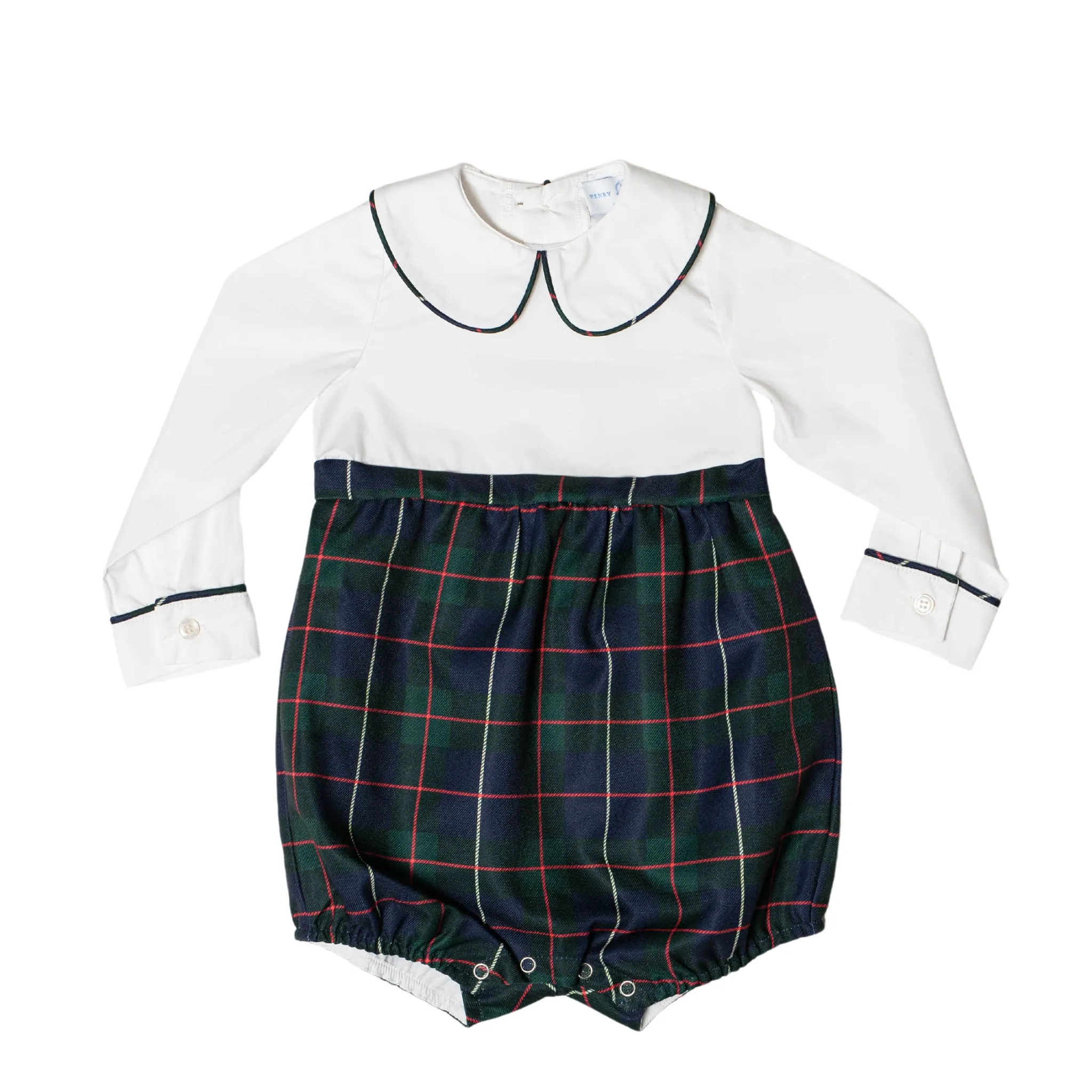 Long Sleeve Beau Bubble in Tenley Tartan