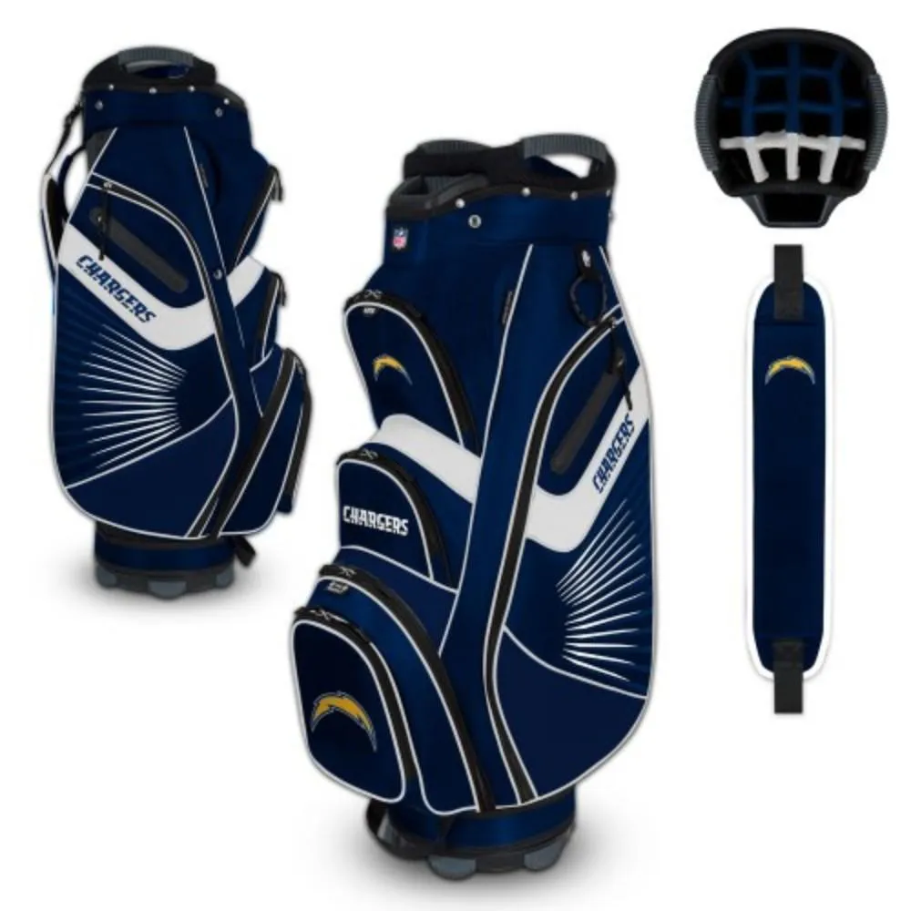 Los Angeles Chargers WinCraft "The Bucket II" 14-Way Cooler Cart Golf Bag