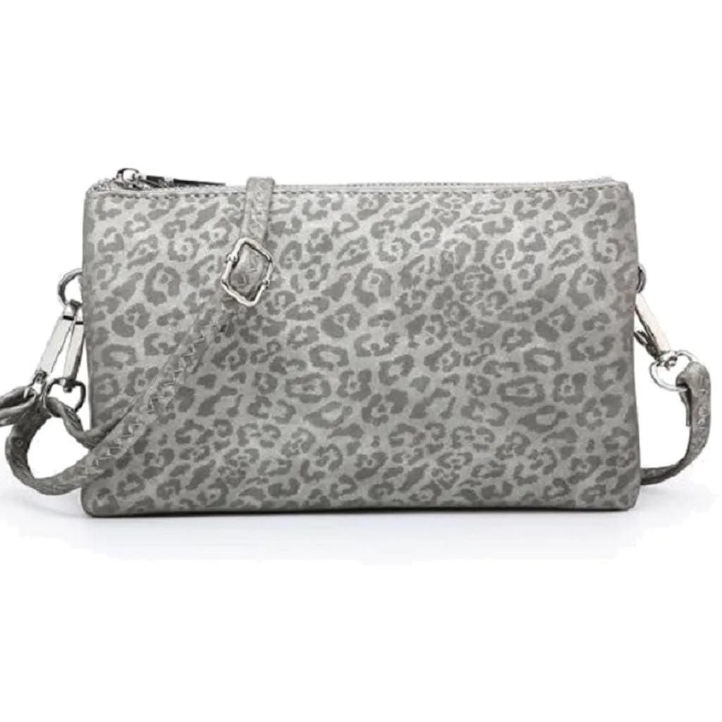 M013 Animal 3 Compartments Crossbody Bag