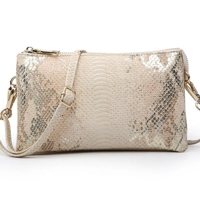 M013 Animal 3 Compartments Crossbody Bag