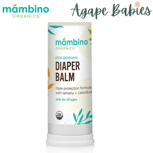 Mambino Organics Organic Little Bottoms Diaper Balm – Oatmeal   Calendula 18g