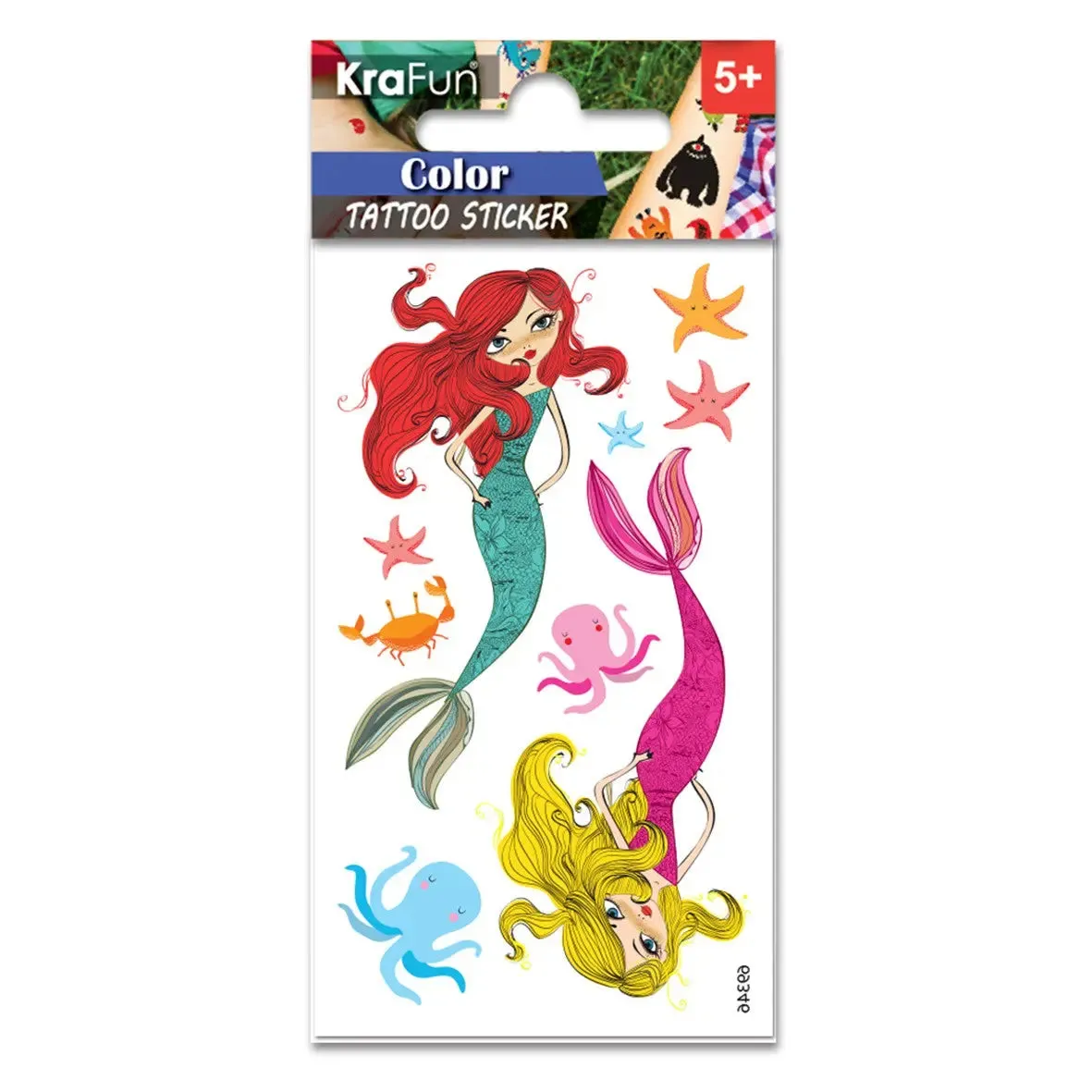 Mermaid Tattoos - 5 Pkt