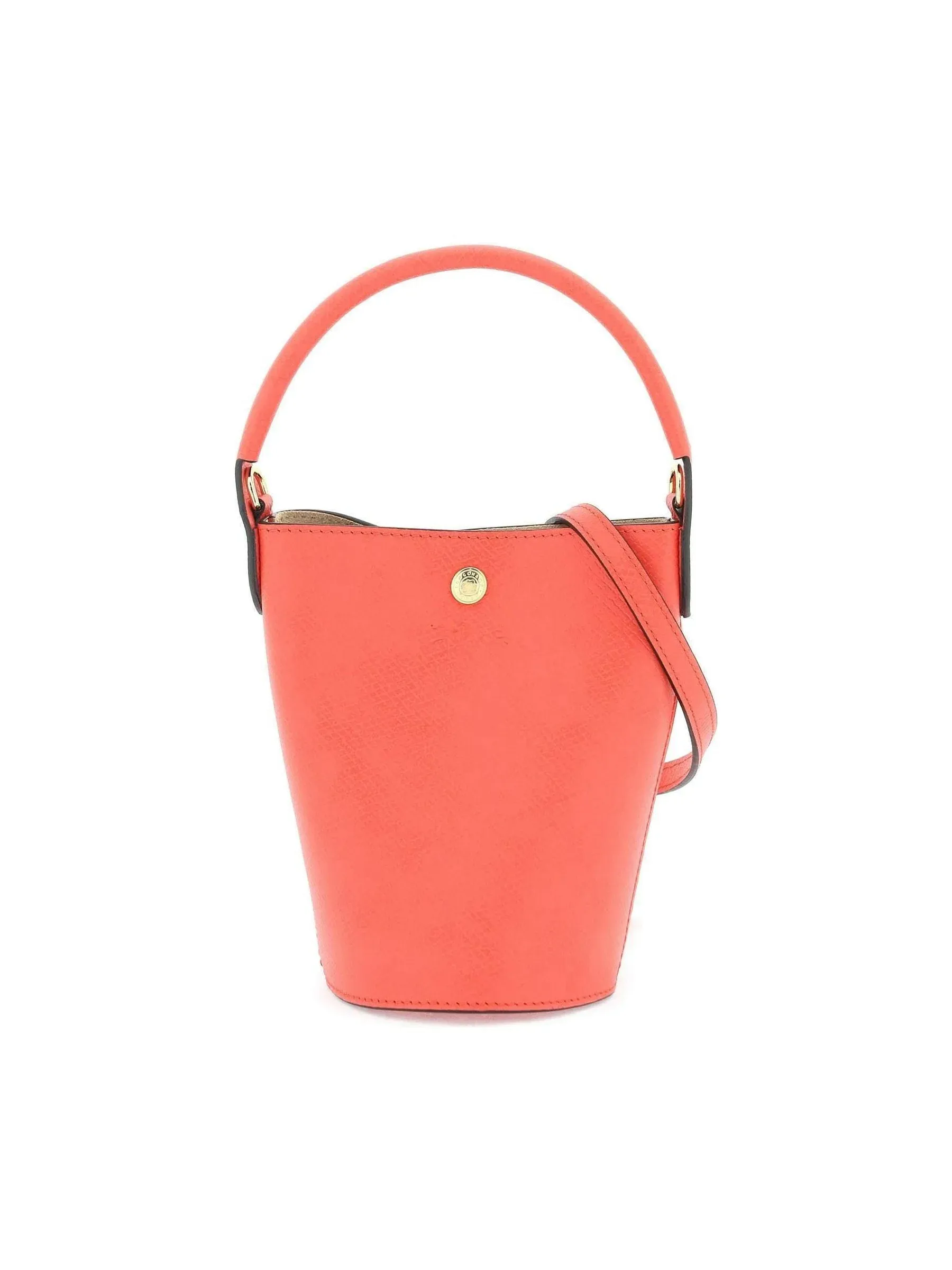 Mini Bucket Bag in Leather