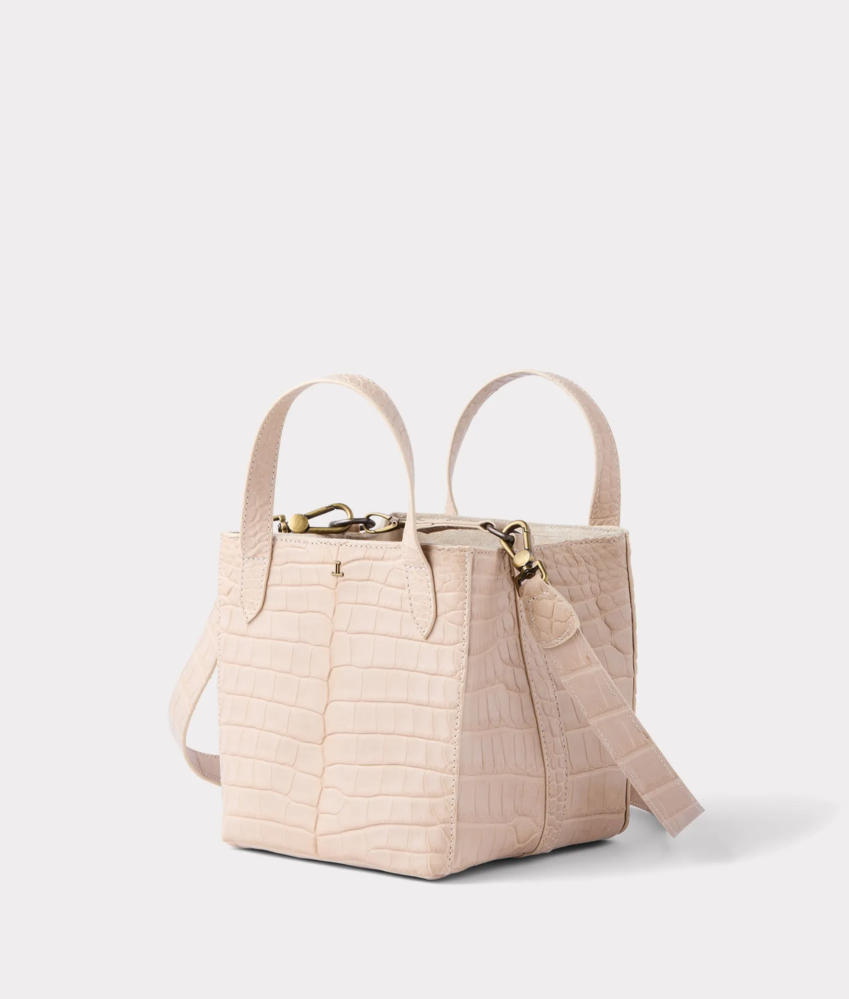 Mini Fiorella Bucket Bag :: Glitz Cream