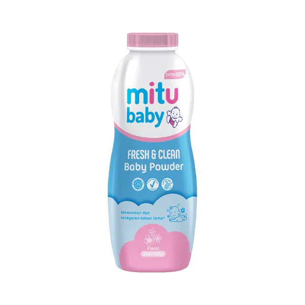 MITU BABY FRESH & CLEAN POWDER CLASSIC 300GM