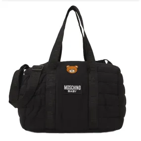 Moschino Black Duffel Diaper Bag