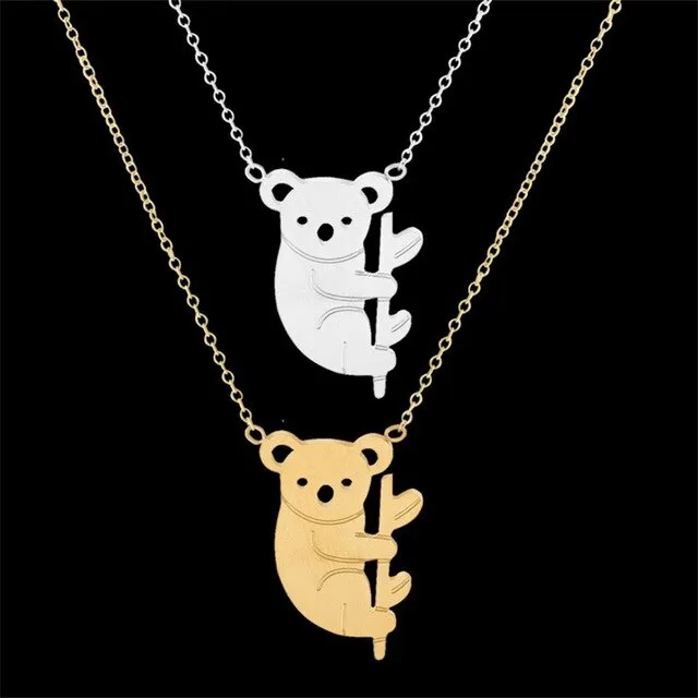 Panda Stainless Steel Necklace Women