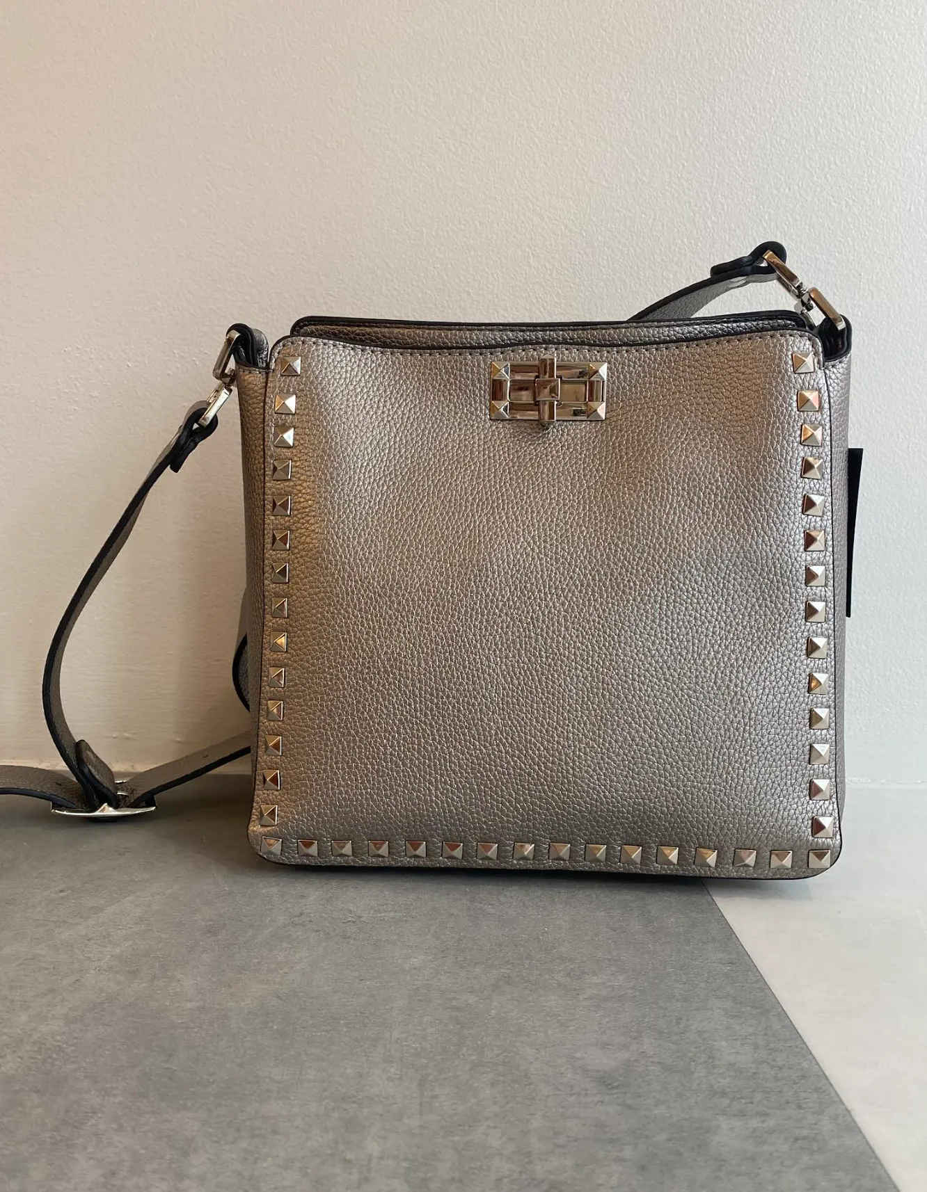 Pewter Handbag