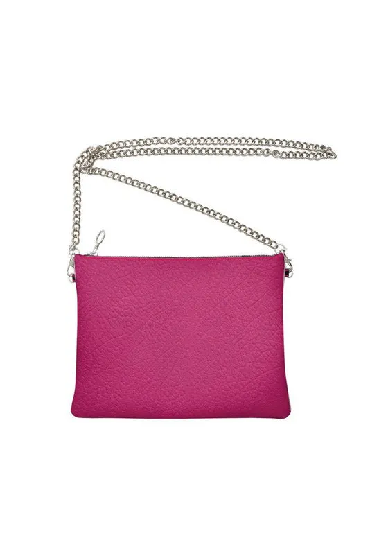 Pink Peacock Crossbody Bag