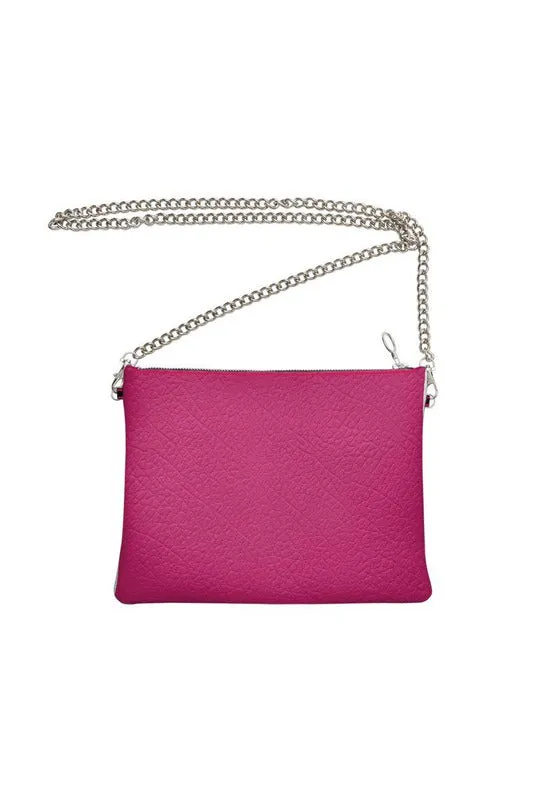 Pink Peacock Crossbody Bag