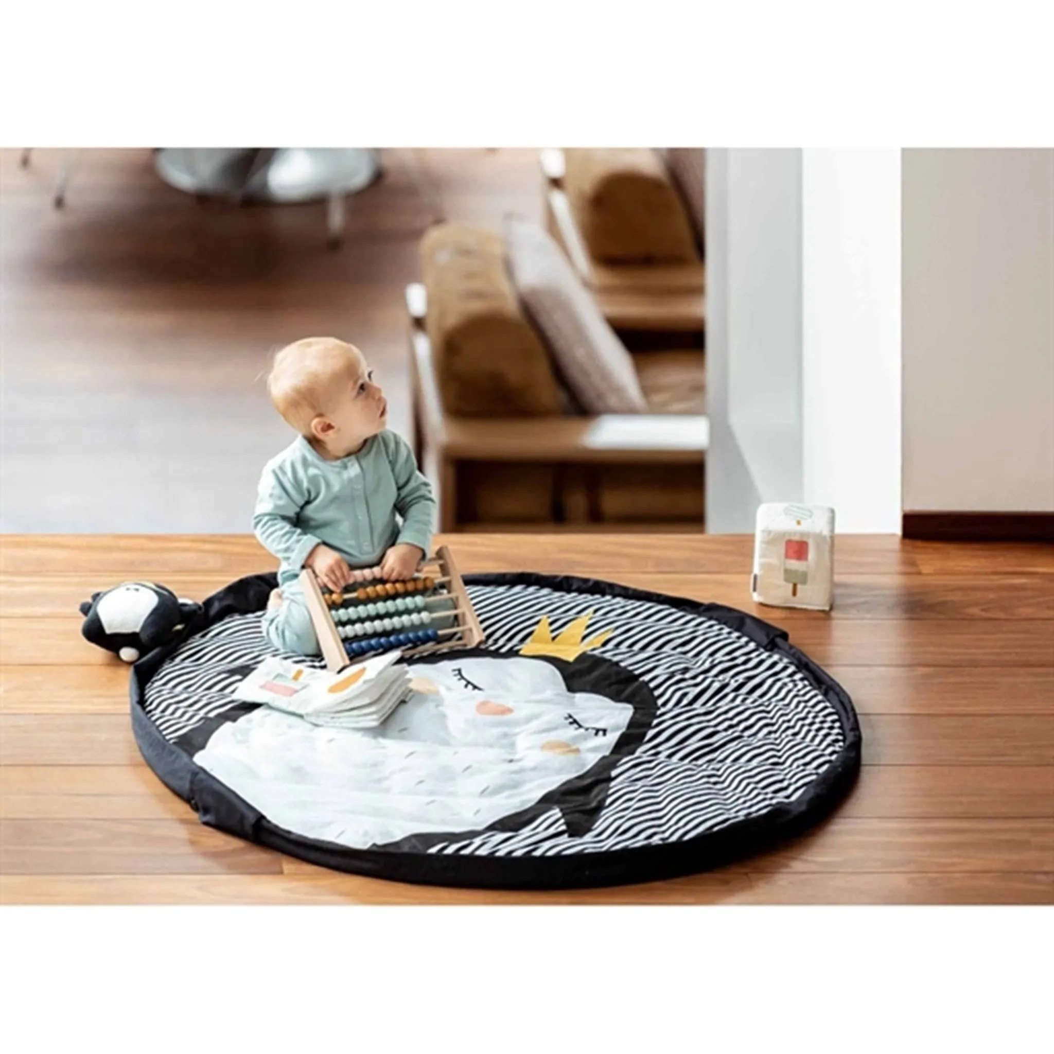 Play&Go 3-i-1 Play Mat Soft Pinguin