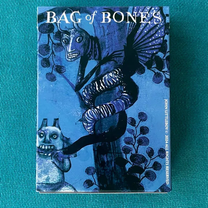 Playing Cards - Bag of Bones Blue