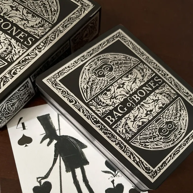 Playing Cards - Bag of Bones - Premium Silver Edition