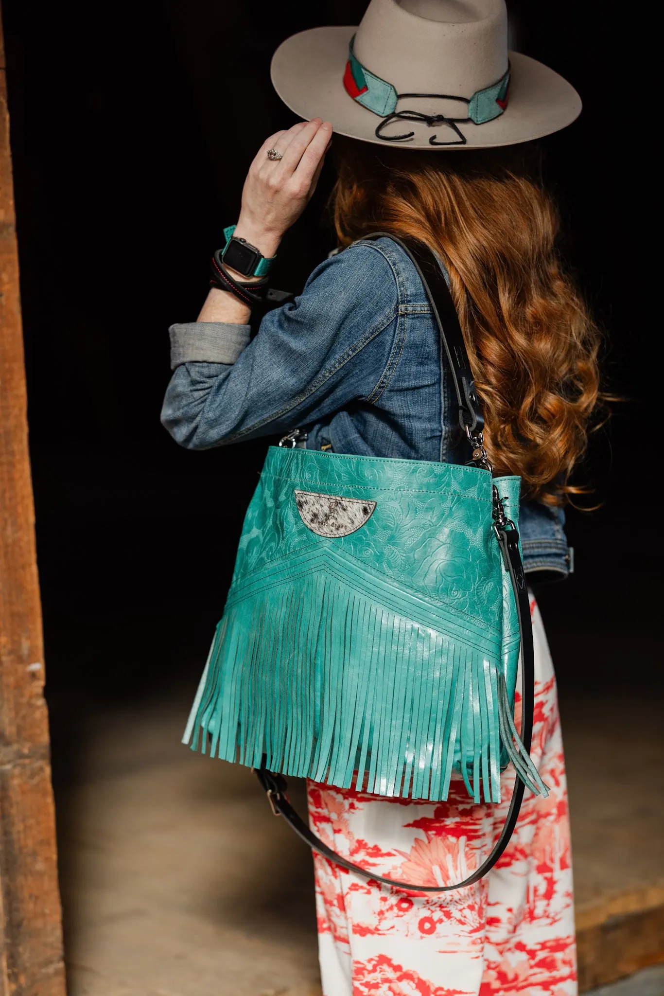 Practically Perfect Collection | Eleanor Shoulder Tote   Crossbody | Cactus Rose