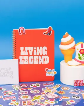 Rough Draft Mini Notebook - Living Legend