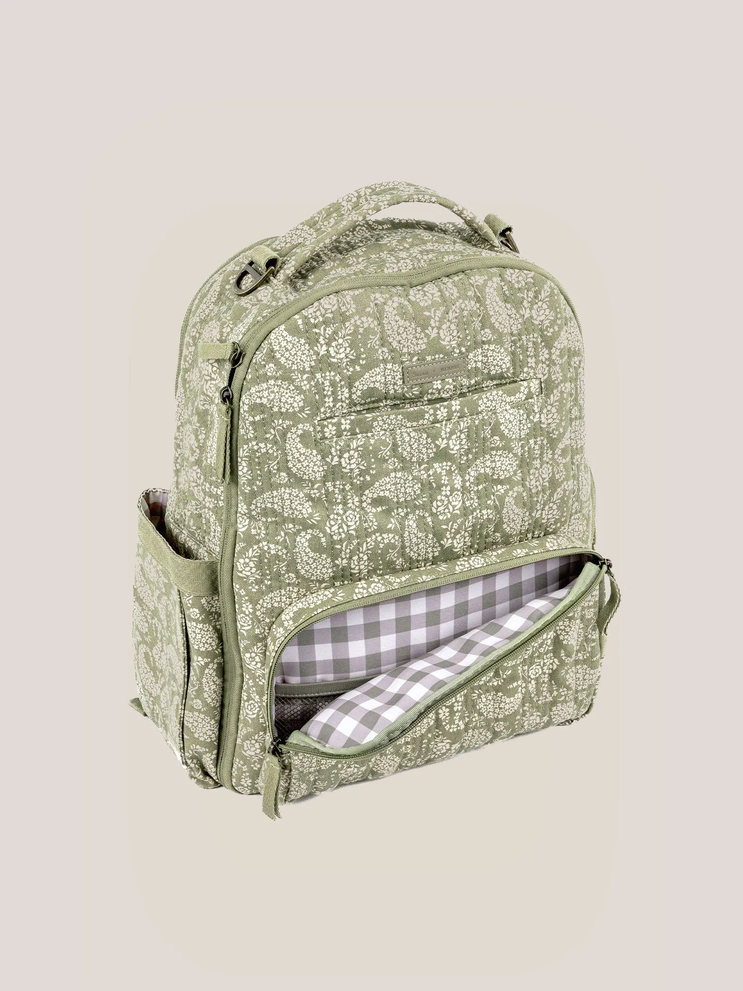 Sazan   JuJuBe Classic Diaper Backpack - Paisley Floral