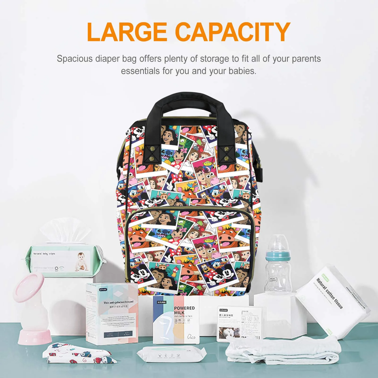 Selfies Multi-Function Diaper Bag