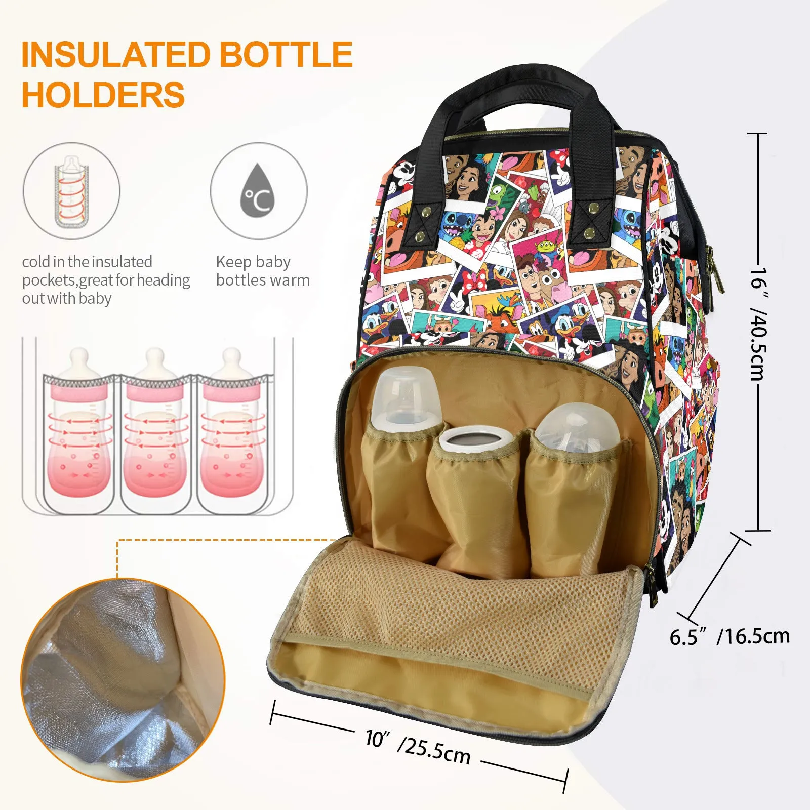 Selfies Multi-Function Diaper Bag