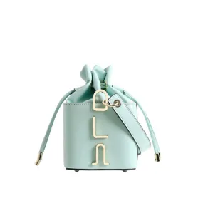 Small Leather Bucket Bag