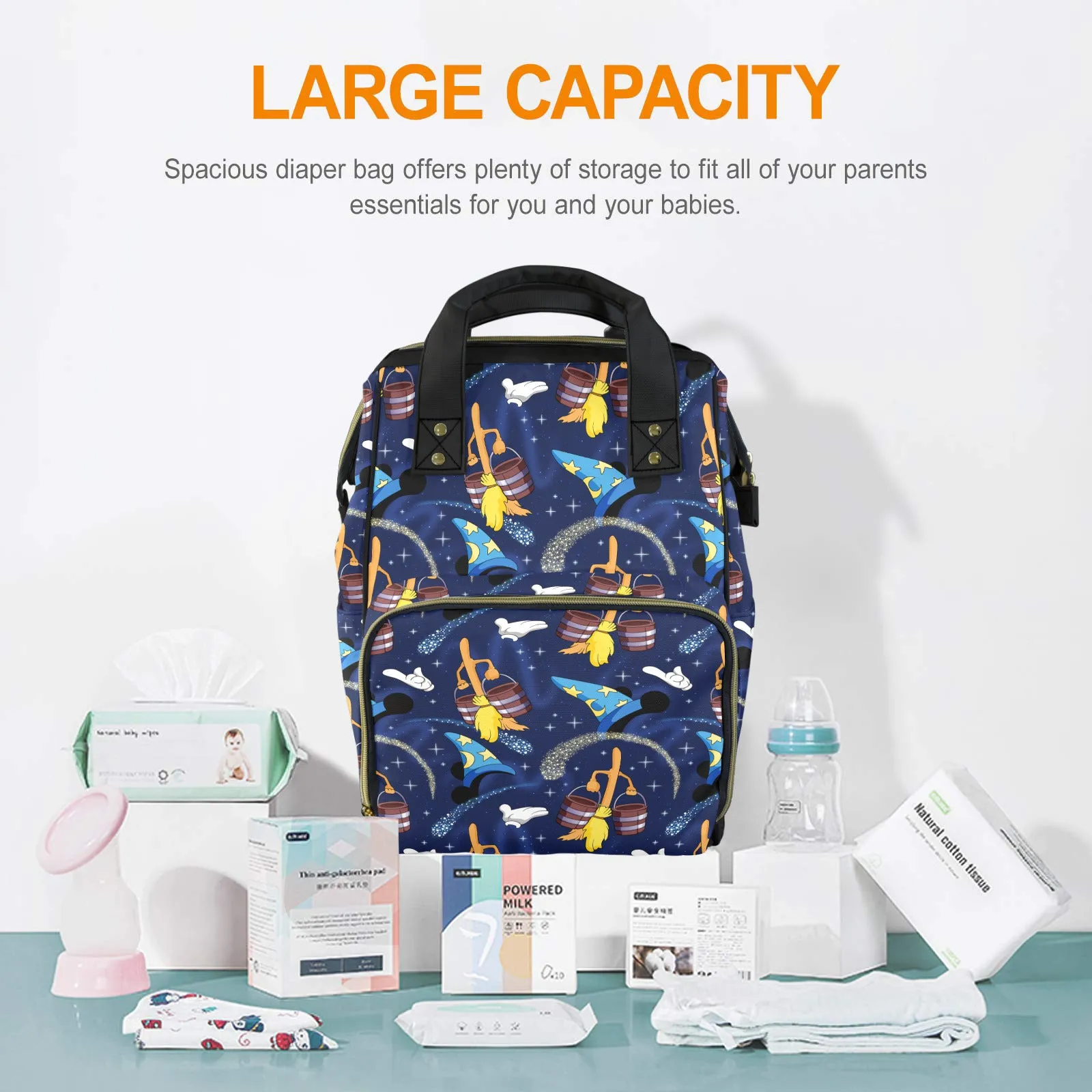 Sorcerer Multi-Function Diaper Bag