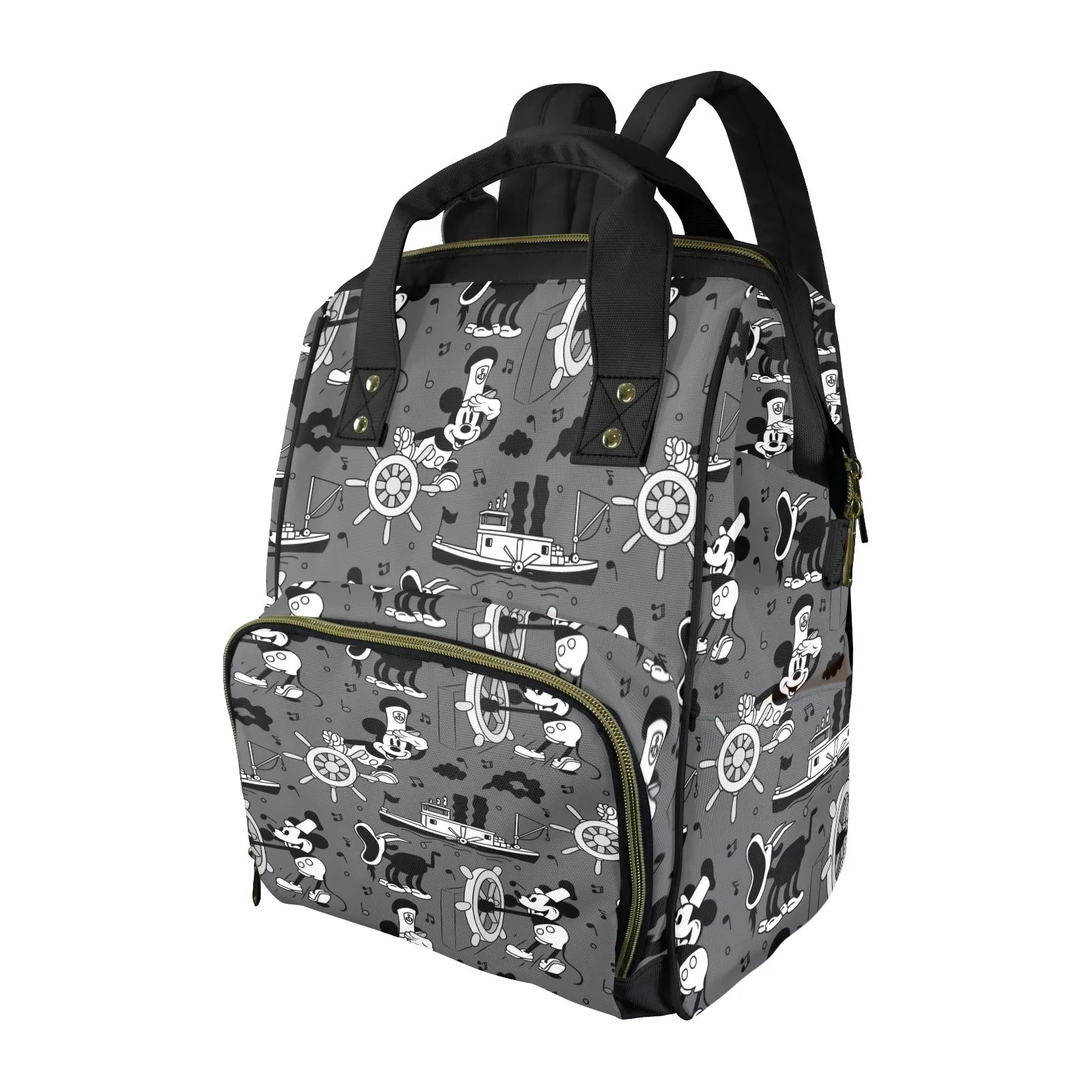 Steamboat Mickey Multi-Function Diaper Bag