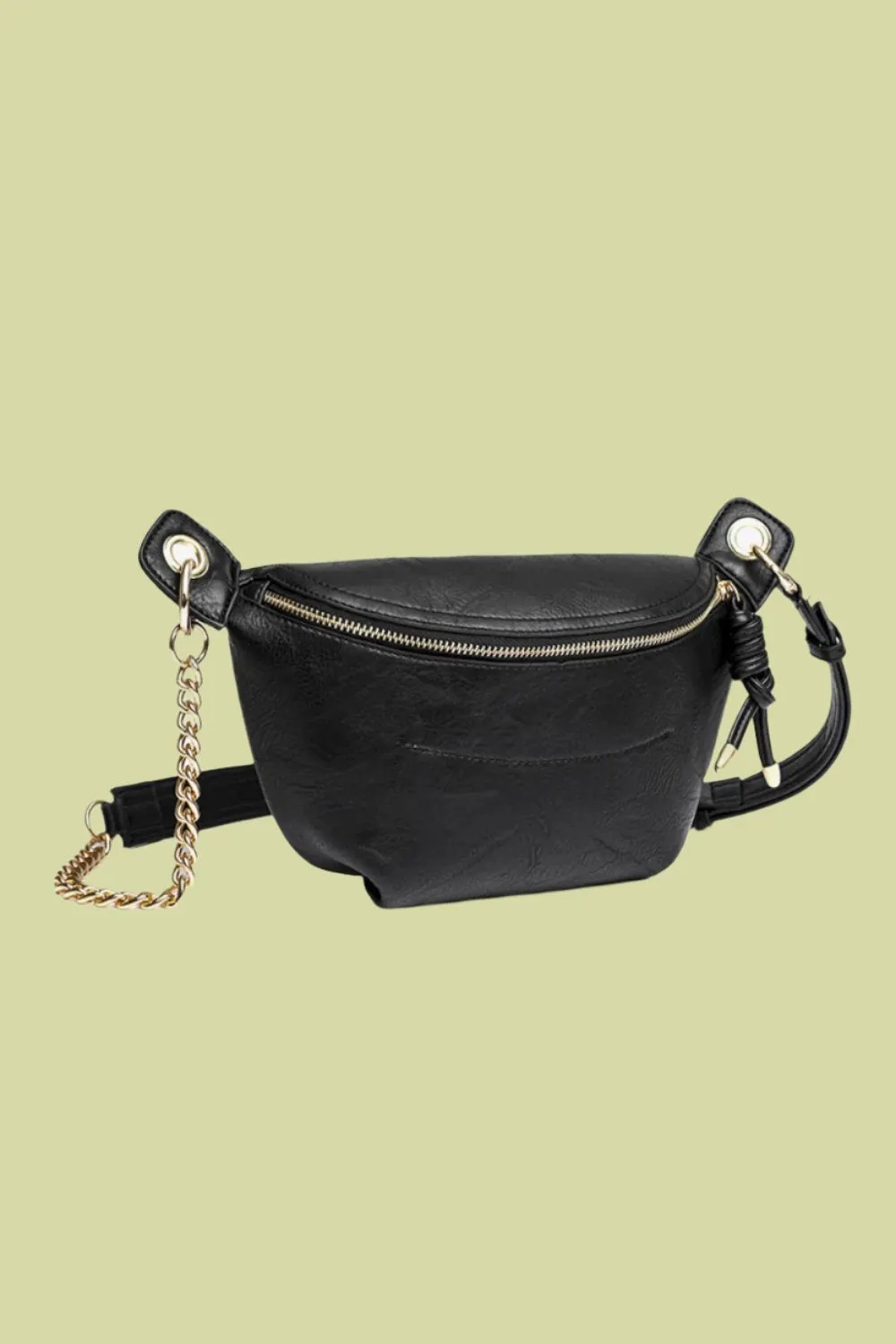 Stylish Faux Leather Chain Strap Bag for Women