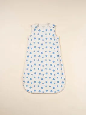 Summer Baby Sleep Bag - Pima Cotton - Lotus Leaves Birch