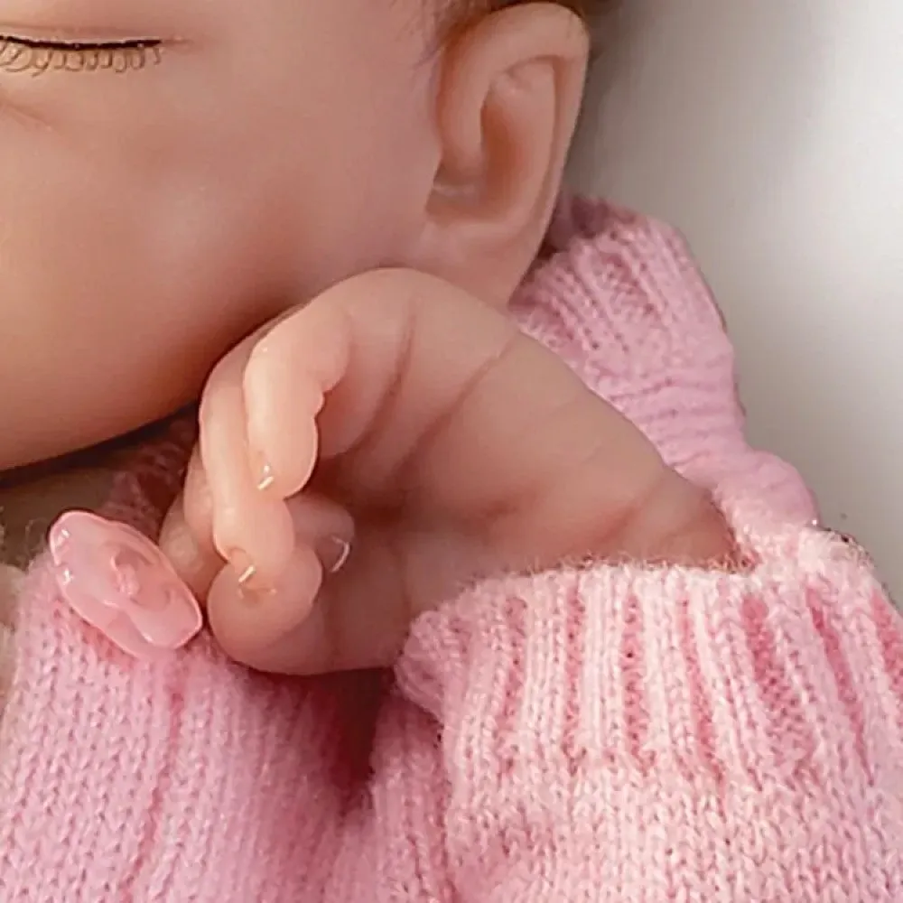 The Ashton - Drake Galleries Emmy Tiny Miracles So Truly Real® Lifelike Baby Girl Doll Realistic Fully Poseable with Soft RealTouch® Vinyl Skin by Acclaimed Master Doll Artist Linda Webb 10"-Inches