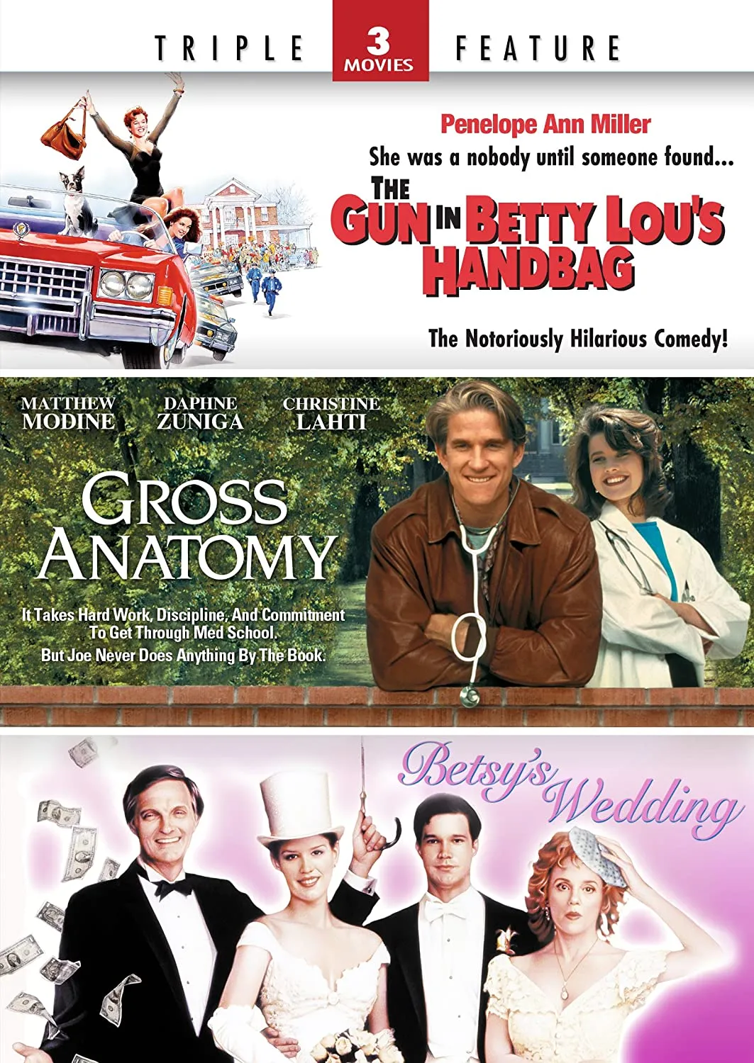 The Gun in Betty Lou's Handbag / Gross Anatomy / Betsy's Wedding [DVD]