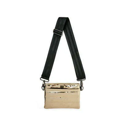 THINK ROYLN - Bum Bag Crossbody in Black Mirror or Gold Mirror