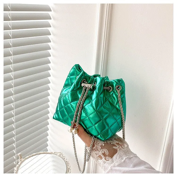 TRISTA BUCKET BAG Green