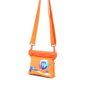 Tteoobl One-Shoulder Crossbody Drifting Diving Bag Waterproof Sundries Storage Bag, Size: Small (Orange)