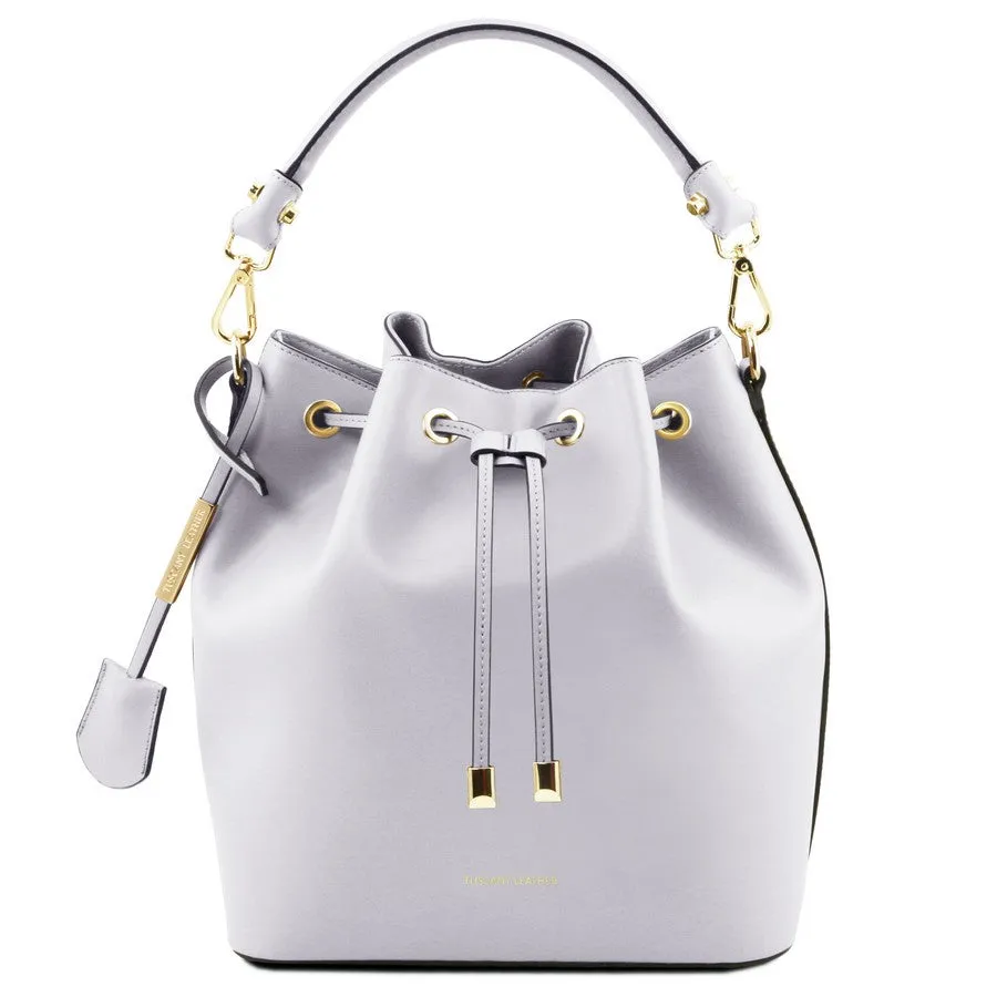 Vittoria Leather Bucket Bag