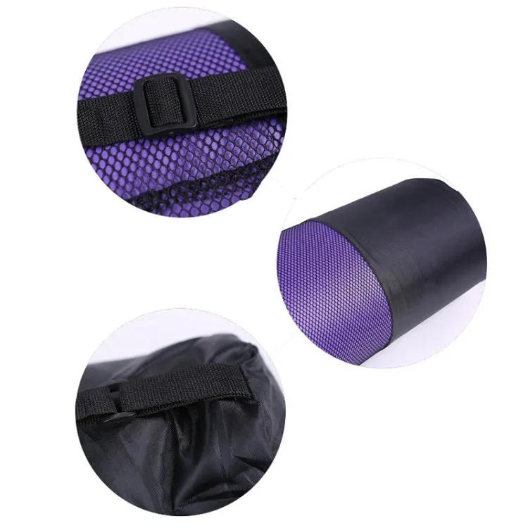 Yoga Pilates Mat Net Bag Carry Backpack, Suitable for 183cm x 61cm Yoga Mat